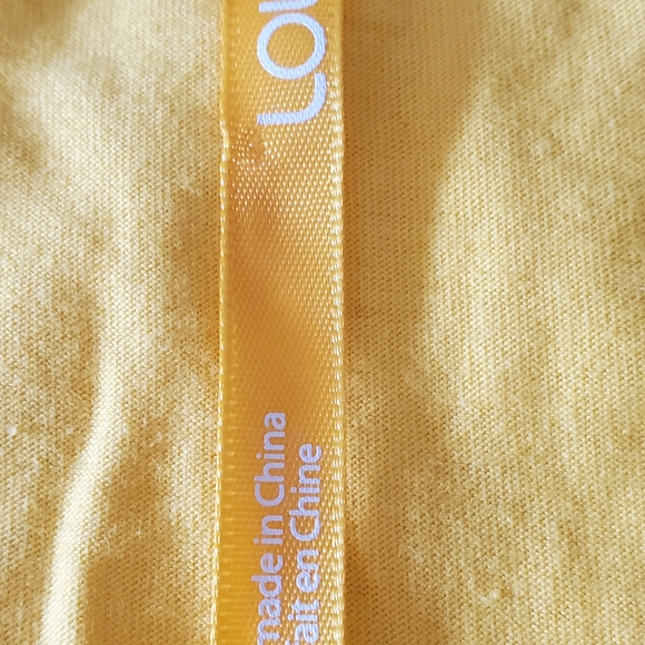 Yellow Lole tshirt - Picture 2 of 3